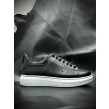 Bess Shoes Siyah Yüksek Tabanlı Ortopedik Spor Ayakkabı – Rahat & Şık Günlük Erkek Sneaker, Casual