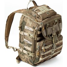 Wolftrap Tactical Artuk 33 Litre Çöl Kamuflaj Taktik Çanta, Sırt Çantası, Kamp Çantası