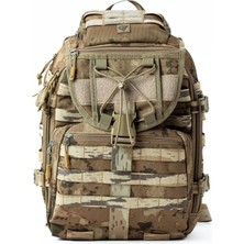 Wolftrap Tactical Artuk 33 Litre Çöl Kamuflaj Taktik Çanta, Sırt Çantası, Kamp Çantası