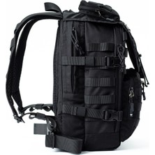 Wolftrap Tactical Artuk 33 Litre Siyah Taktik Çanta, Sırt Çantası, Kamp Çantası