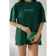 Only Trendwear Unisex Rick And Morty Baskılı T-Shirt