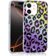 Musal iPhone 11 Kılıf Magsafe Şarj Özellikli Desenli Leopar Jago Kapak