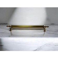 Irk Metal Deyhome Mobilya Kulbu Alüminyum Metal Zirve Model Altın Sarısı Kaplama Kulp (5 Adet)