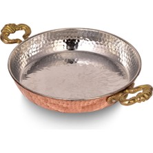 Bakır Tava Kalın Çekiç Dövme