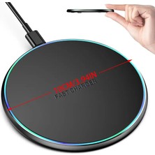 Kablosuz Şarj Cihazı ( Rgb Standlı)