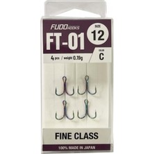 FUDO TREBLE 2239 FT- 01 C SERİSİ 3LÜ MULTİ COLOR NİKEL İĞNE - 8