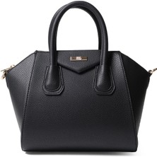 Mio Gusto Siyah Renk El ve Omuz Kadın Çantası