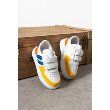 Albishoes Erkek - Kız - Çocuk Bebek Unisex Işıklı Cırtlı Air Okul Ayakkabısı Sneaker Spor Ayakkabı