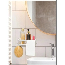 Niss Home Yapışkanlı Pratik Çok Amaçlı Mutfak Banyo Lavabo Düzenleyici Askılı Organizer Sıvı Sabunluk