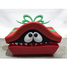 Sevimli Biyoplastik Hediye Kutusu - Organizer - Saklama Kutusu 15X10CM