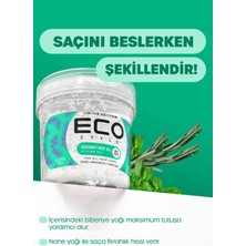 Eco Style Biberiye ve Nane Yağı Maksimum Tutuş Şekillendirici 236ML Rosemary Mint Oil Styling Gel