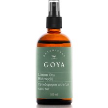 Goya Botanicals Limon Otu Hidrosolü 100 ml - Saf ve Doğal