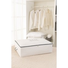 Rek Home Mega Boy Baza Altı Yastık Yorgan Kazak Hurcu 74X46X22