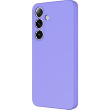 Piar Bilişim Galaxy S25 Uyumlu Kılıf Zore Mara Lansman Kapak-Koyu Mor