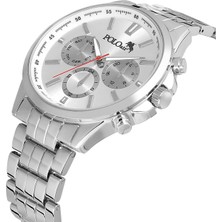 Polo Air Tek Sıra Metal Erkek Kol Saati Gümüş Renk PL-0965E4X