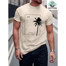Woodroffe Erkek Baskılı T-Shirt Yeni Sezon Oversize Salaş