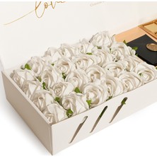 CV Chocolate Value Hediyelik Çiçekli Çikolata Kutusu