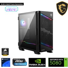 Go Gamer S35K i9 14900KF / 128GB 6000MHz DDR5 Ram / 4TB SSD GEN4 / RTX5080 16GB / 360mm Sıvı Soğutma / Z790 MSI Oyuncu Bilgisayarı