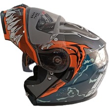 Rs2 Kask Çene Açılır Vizörlü Iskelet Rs2 Ece 2206 Belgeli Xxl Beden