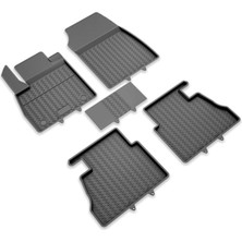 Image Ford Tourneo Courier Mpv (2023 ve Sonrası) 3D Havuzlu Kauçuk Oto Paspası Gri