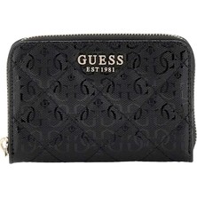 Guess Kadın Siyah Laurel 4g Logolu Cüzdan