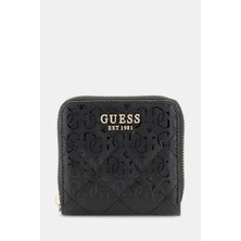 Guess Kadın Siyah Laurel 4g Logolu Mini Cüzdan