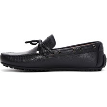 Derimod Erkek Siyah Deri Casual Loafer 25SFD7548FT