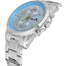 Polo Air Spor Erkek Kol Saati Gümüş-Mavi PL-0831E2X