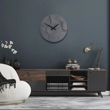 Ghogol Home Minimalist Beton Duvar Saati - 40  cm