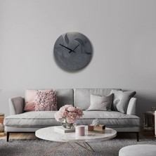 Ghogol Home Minimalist Beton Duvar Saati - 40  cm