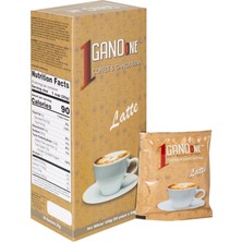 13 Kutu Ganoone Latte, Ganoderma Reishi Mantarı Özütlü Kahve Karışımı - (260 Poşet x 20g)