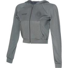Hummel Alpa Kadın Gri Kapüşonlu Ceket