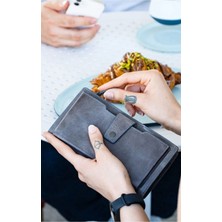 Telefon Bölmeli Tutamaçlı Deri Cüzdan 5469