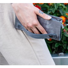 Telefon Bölmeli Tutamaçlı Deri Cüzdan 5469