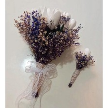 Gelin Çiçeği ve Damat Yaka Çiçeği-Masal Eva Çiçekçilik