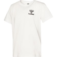 Hummel Laures Çocuk Beyaz Yuvarlak Yaka Tişört
