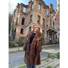 Madame Lucid Geniş Kalıp Yumuşak Dokulu Ithal Kürk