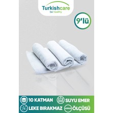 Turkishcare 9’lu İthal Mikrofiber Sihirli Bez Seti Cam, Mutfak ve Oto Temizlik Bezi
