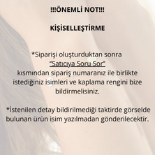 Queen Silver Jewelry 925 Ayar Gümüş 2 Isimli Bileklik