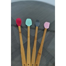 Şirin Eşyalarım 4'Lü Uzun Bambu Spatula Seti / Robert