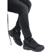 X-Step Unisex Siyah Içi Kürklü Kaymaz Taban Trekking Bot