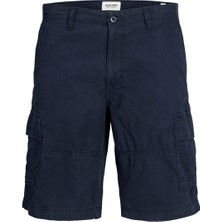 Jack&jones Cole Mateo Cargo Mid Erkek Lacivert Şort