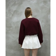 Arzu Has Butik Kaşe Bomber Ceket