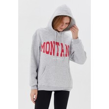 Kanguru Cepli Sweatshirt Kar Melanj