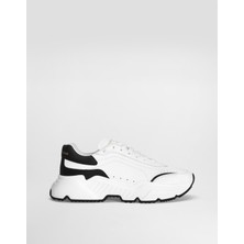 Daymaster White Sneakers In Nappa Calfskin