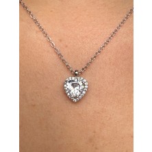 Love Glow Kalp Kolye Yüzük Bileklik Set – Sevgililer Günü Özel