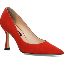Nine West Rovaso 5fx Kırmızı Kadın Topuklu Ayakkabı