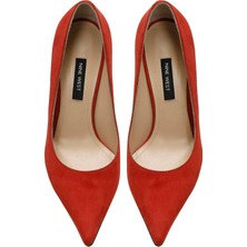 Nine West Rovaso 5fx Kırmızı Kadın Topuklu Ayakkabı