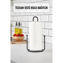 Depa Metal Kağıt Havluluk & Dik Havlu Peçetelik Siyah 28 cm