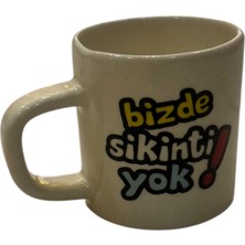 Seymen Bıçakçılık Kupa Bardak Bizde Sikinti Yok Yazılı